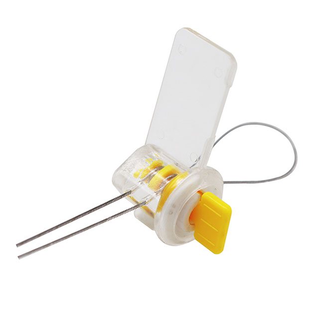 OY-MS106 Medidor de segurança elétrico à prova de adulteração descartável Twister Selo com fio