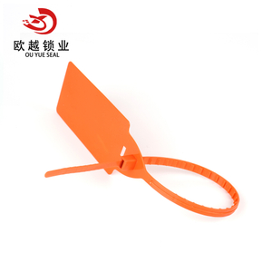 OY-PS109 Logotipo Hot Stamping Alça colorida personalizada com trava de segurança de plástico