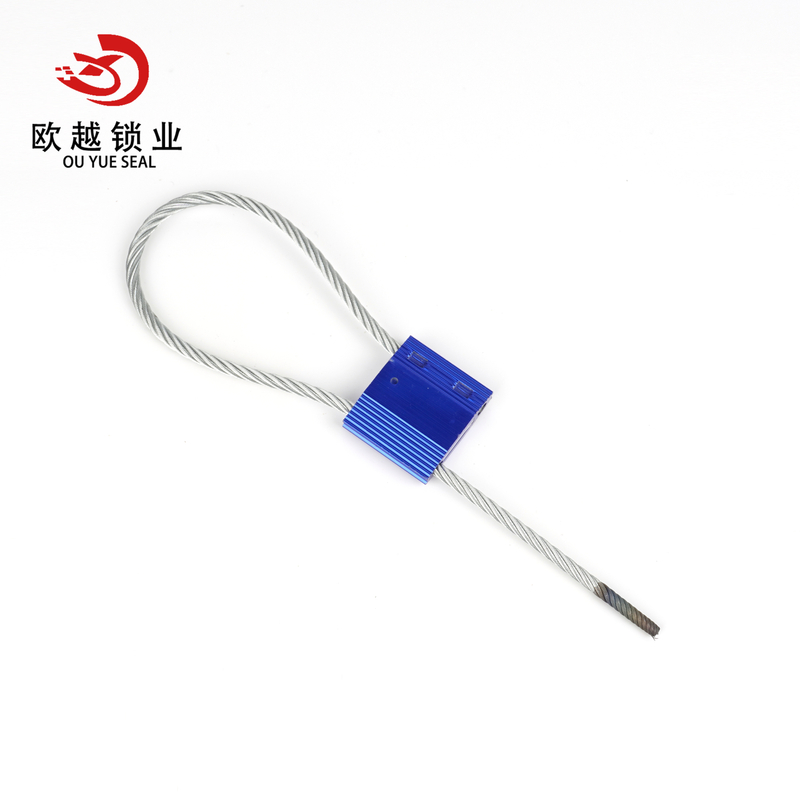 OY-CS103 Selo de cabo de contêiner de alta segurança ajustável Selo de segurança de cabo de arame com travamento automático