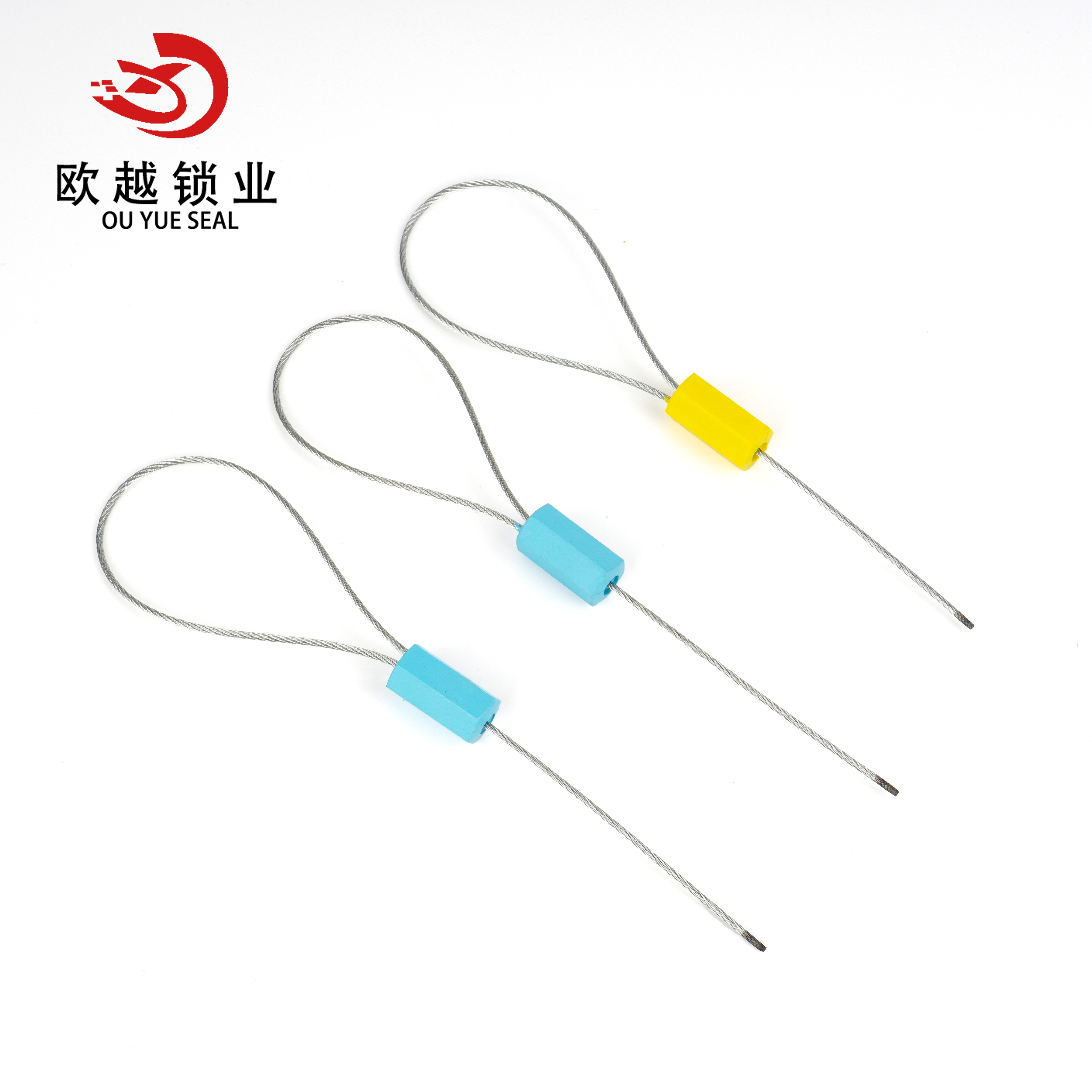 OY-CS101 Vedação de bloqueio de cabo descartável ajustável Puxe a vedação de cabo apertada para reboque