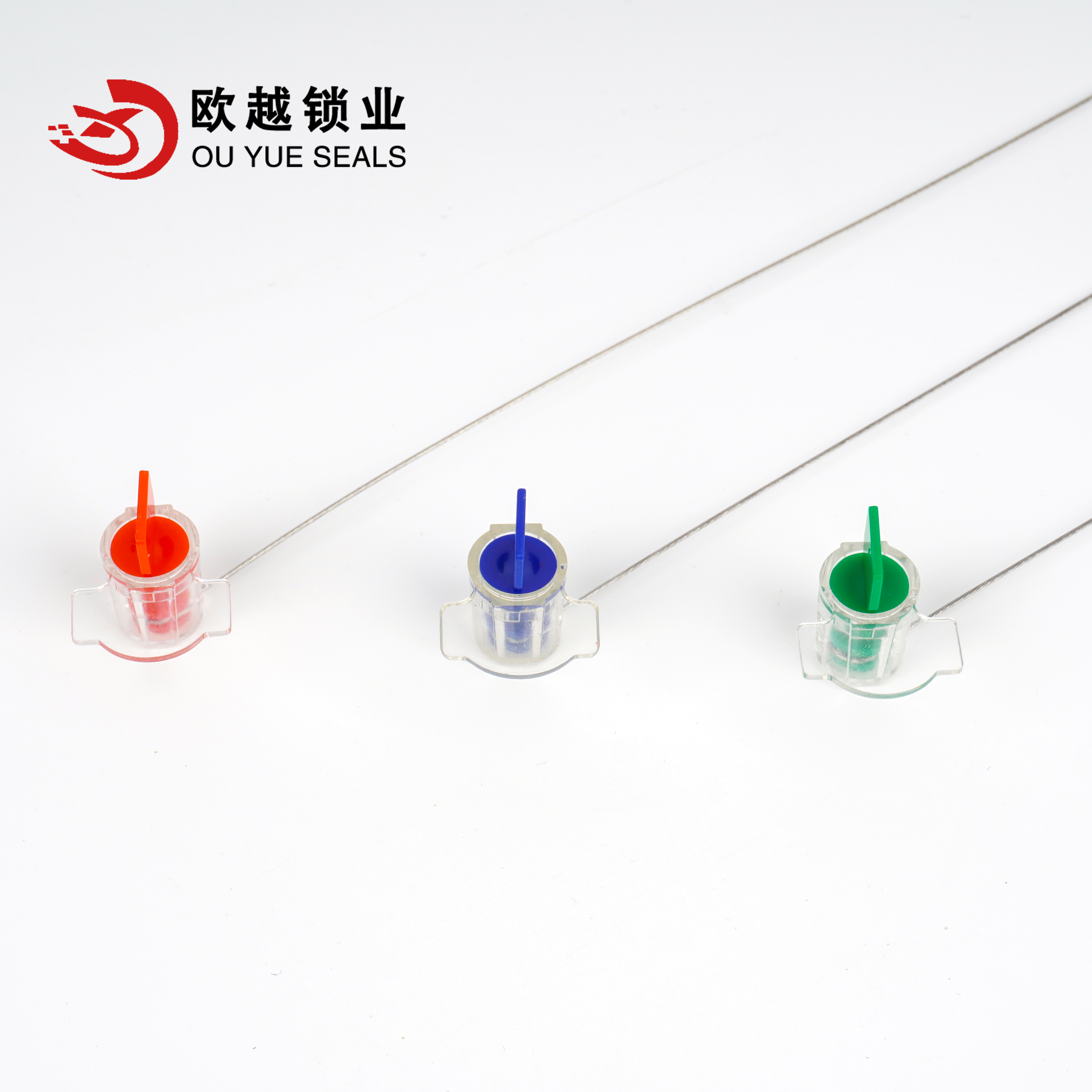 OY-MS101 Selos de medidor de segurança de plástico elétrico de uso único para medidor de gás de água