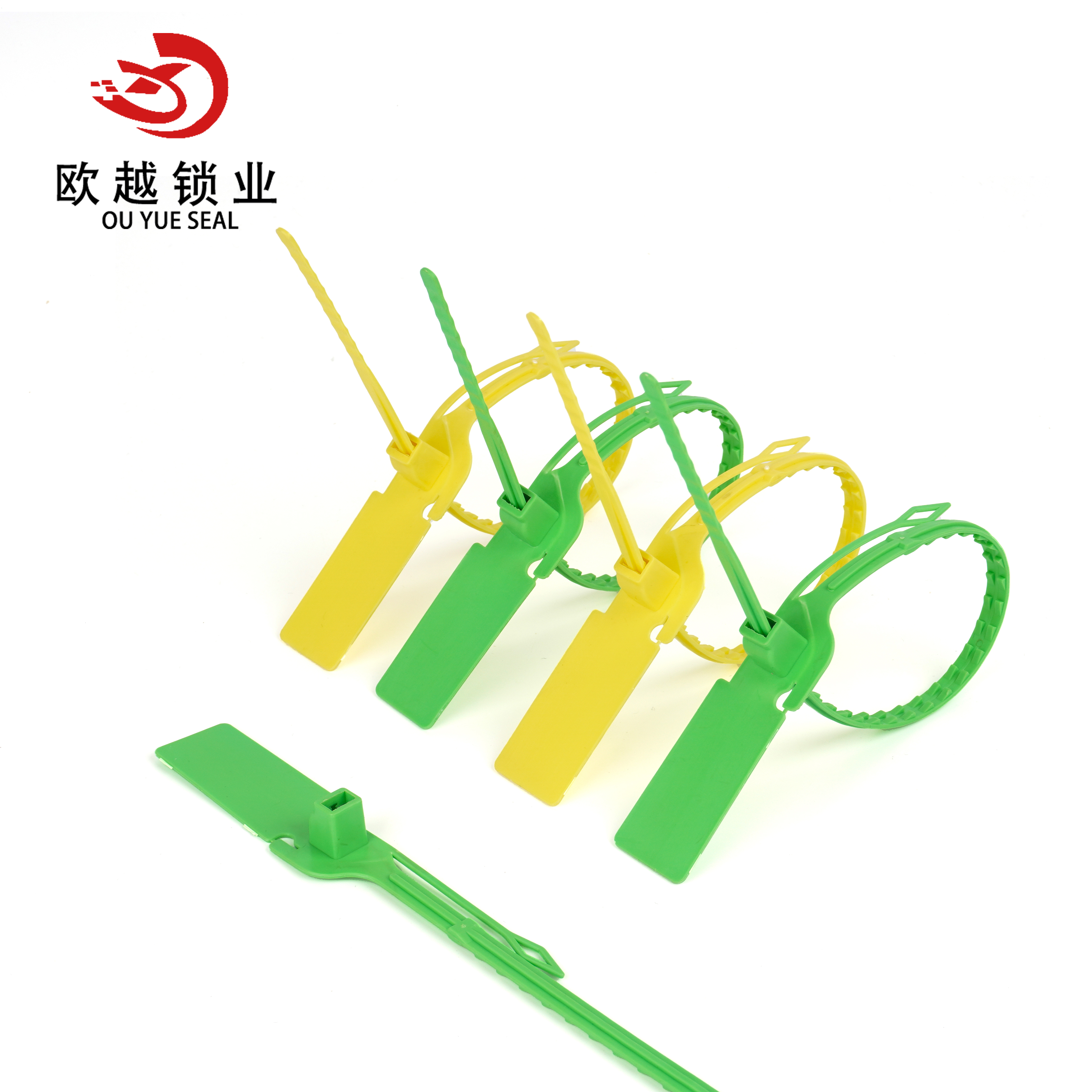 OYPC110 Fácil de rasgar Comprimento ajustável Puxe o selo de plástico de segurança apertado