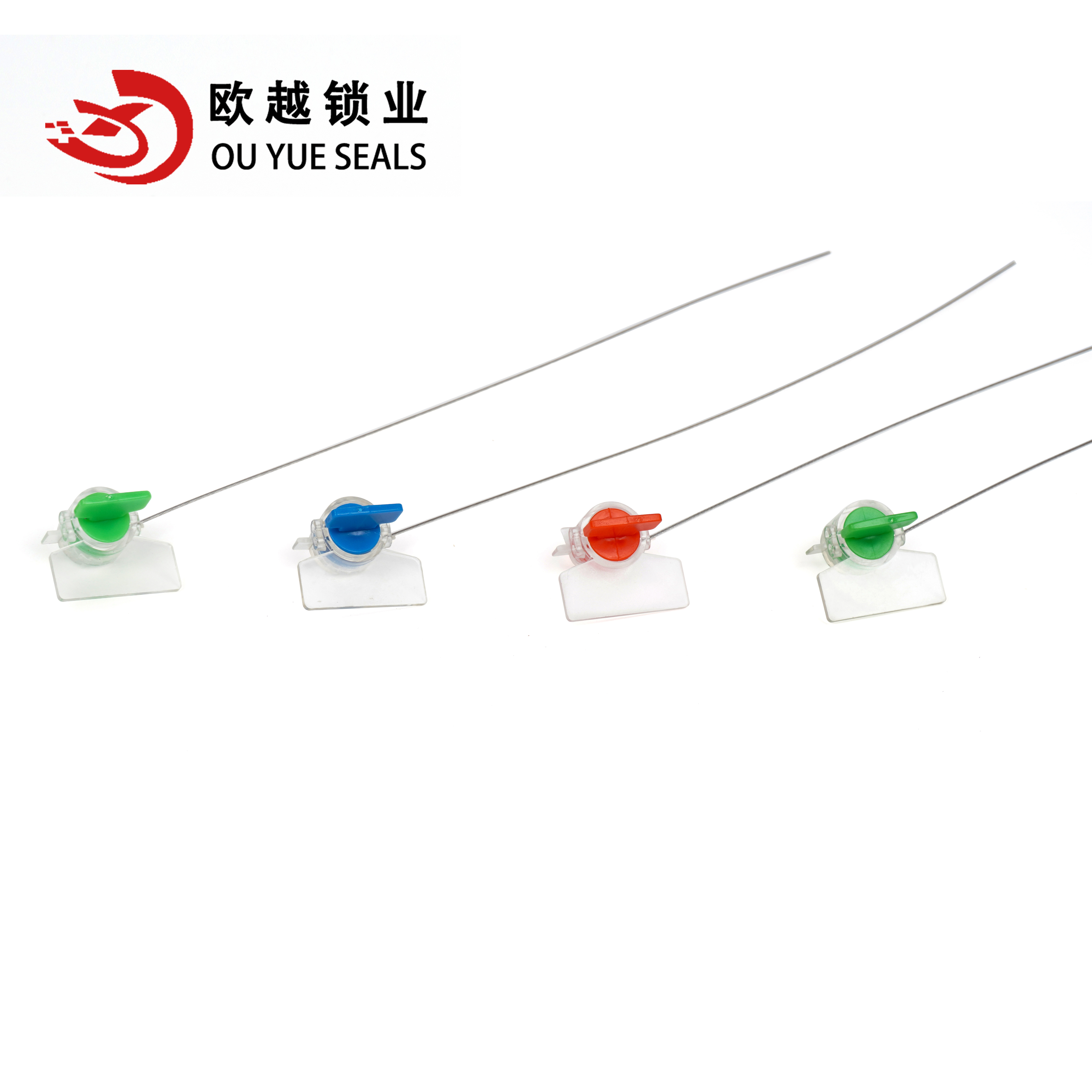 OY-MS102 Selo medidor de água de plástico de segurança de uso único com impressão