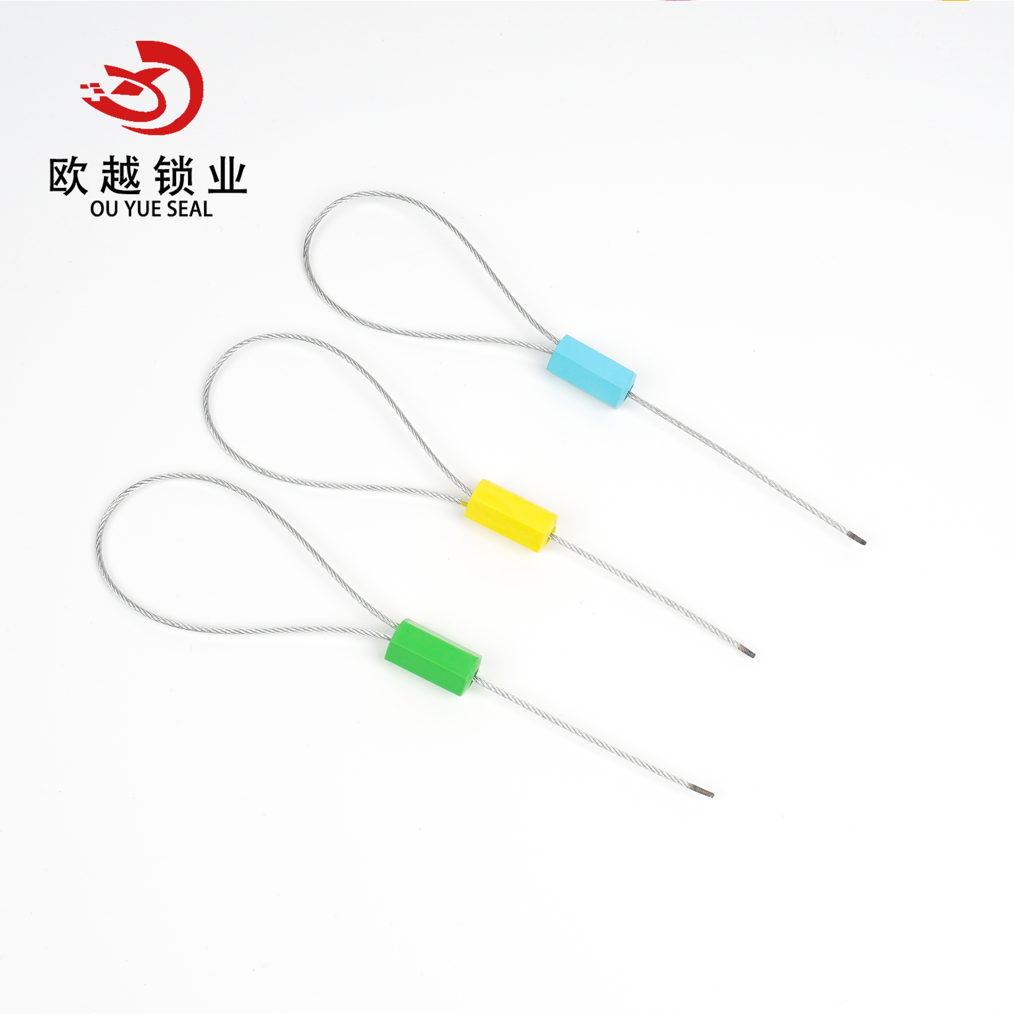 OY-CS101 Cabo de Segurança de Alumínio Selos de Segurança Selo de Cabo de Contêiner de Transporte