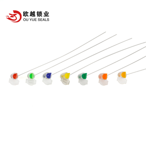 OY-MS101 Selos de segurança para medidor de gás de plástico com logotipo personalizado de alta qualidade