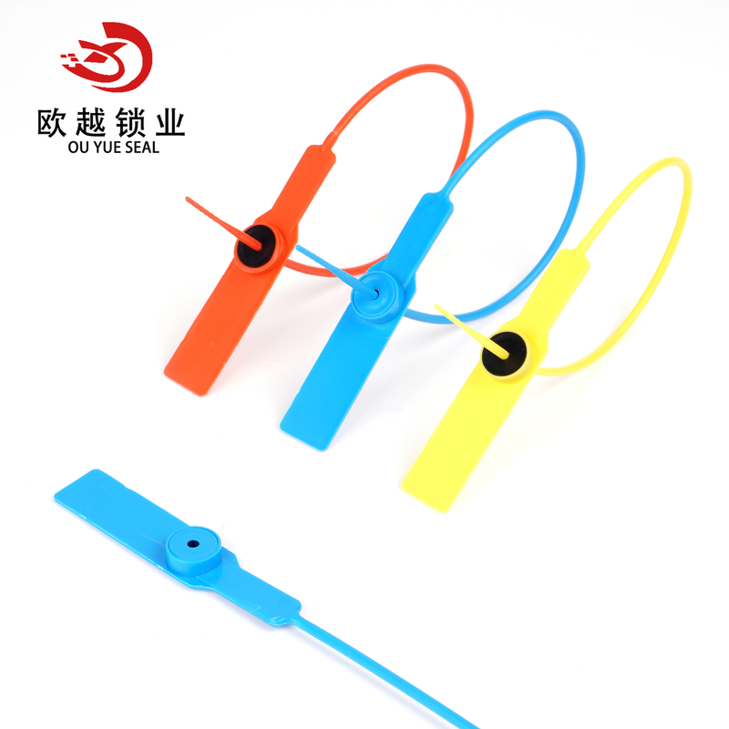  OY-PS102 Preço competitivo Braçadeiras de cabo de travamento automático Selo de segurança de plástico inviolável