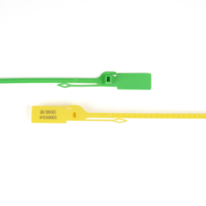 OY-PS110 Recipiente ajustável de alta qualidade plástico selo de segurança para sacos de dinheiro