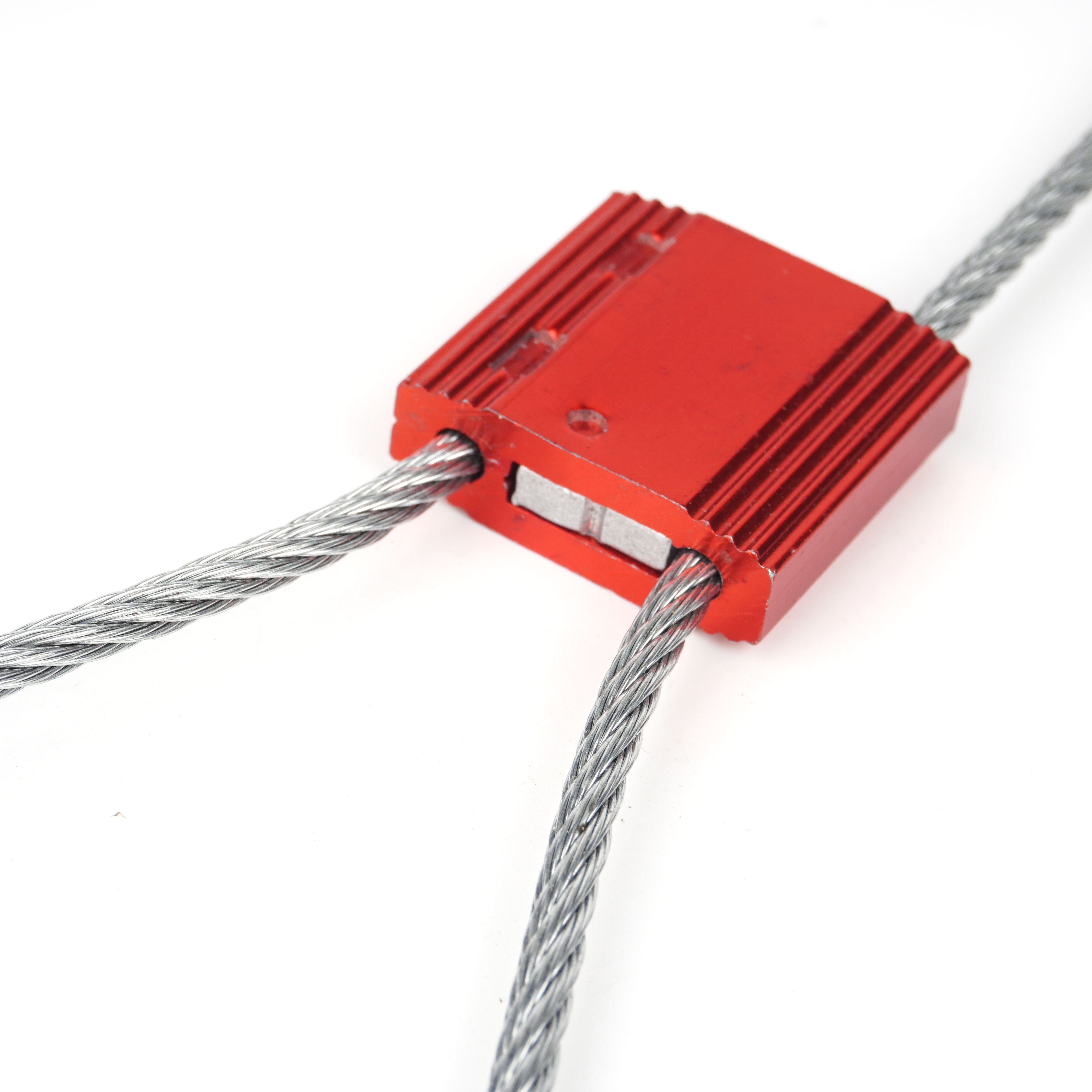 Lacre de cabo de segurança OYCS105 para contêineres com código de barras Lacre de cabo com número de série