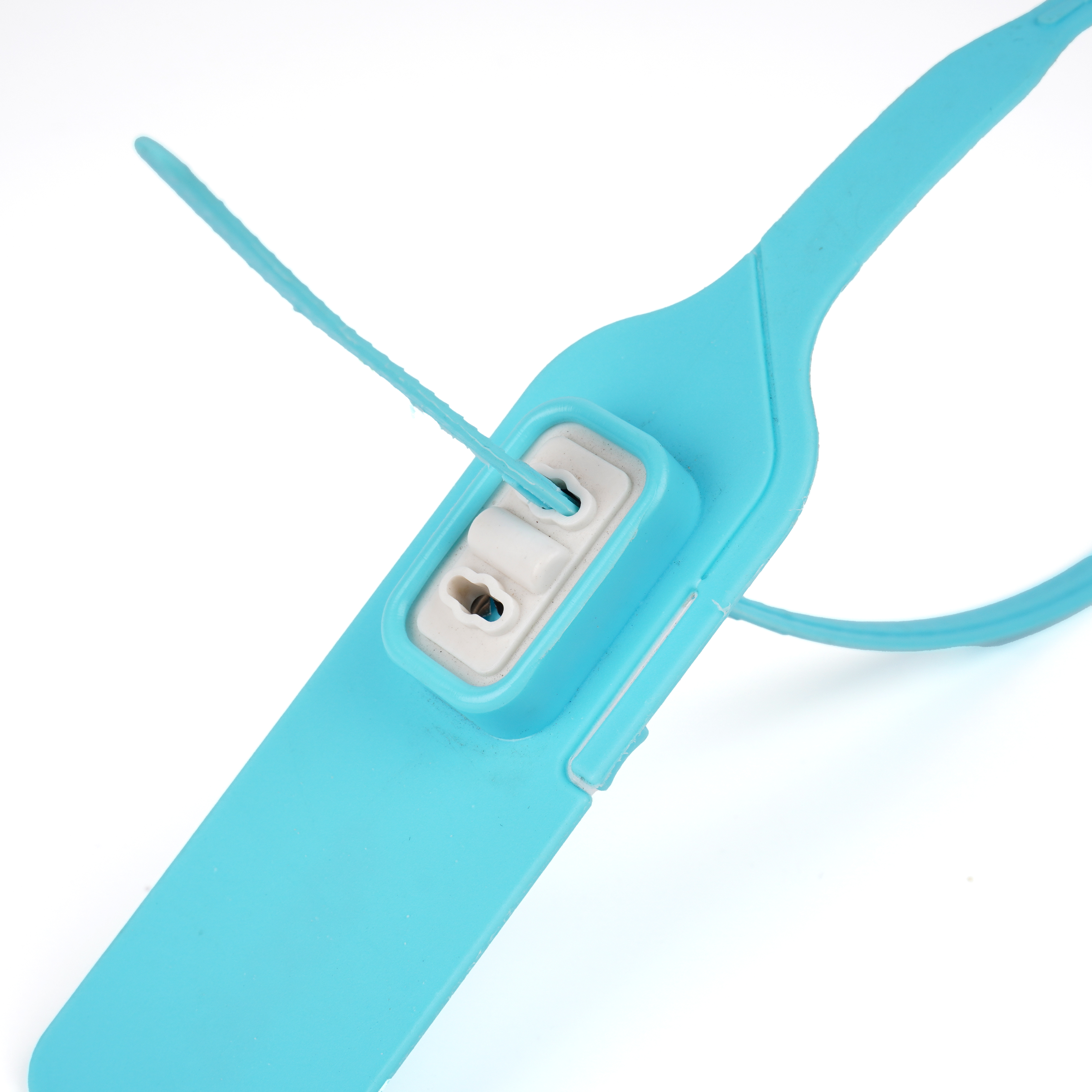 Selos plásticos de segurança com logotipo de código de barras OY-PS103