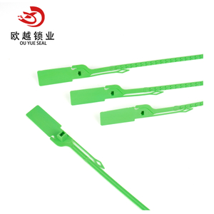 OYPS110 Selo de segurança da porta do contêiner de carga de plástico com travamento automático para serviços leves 