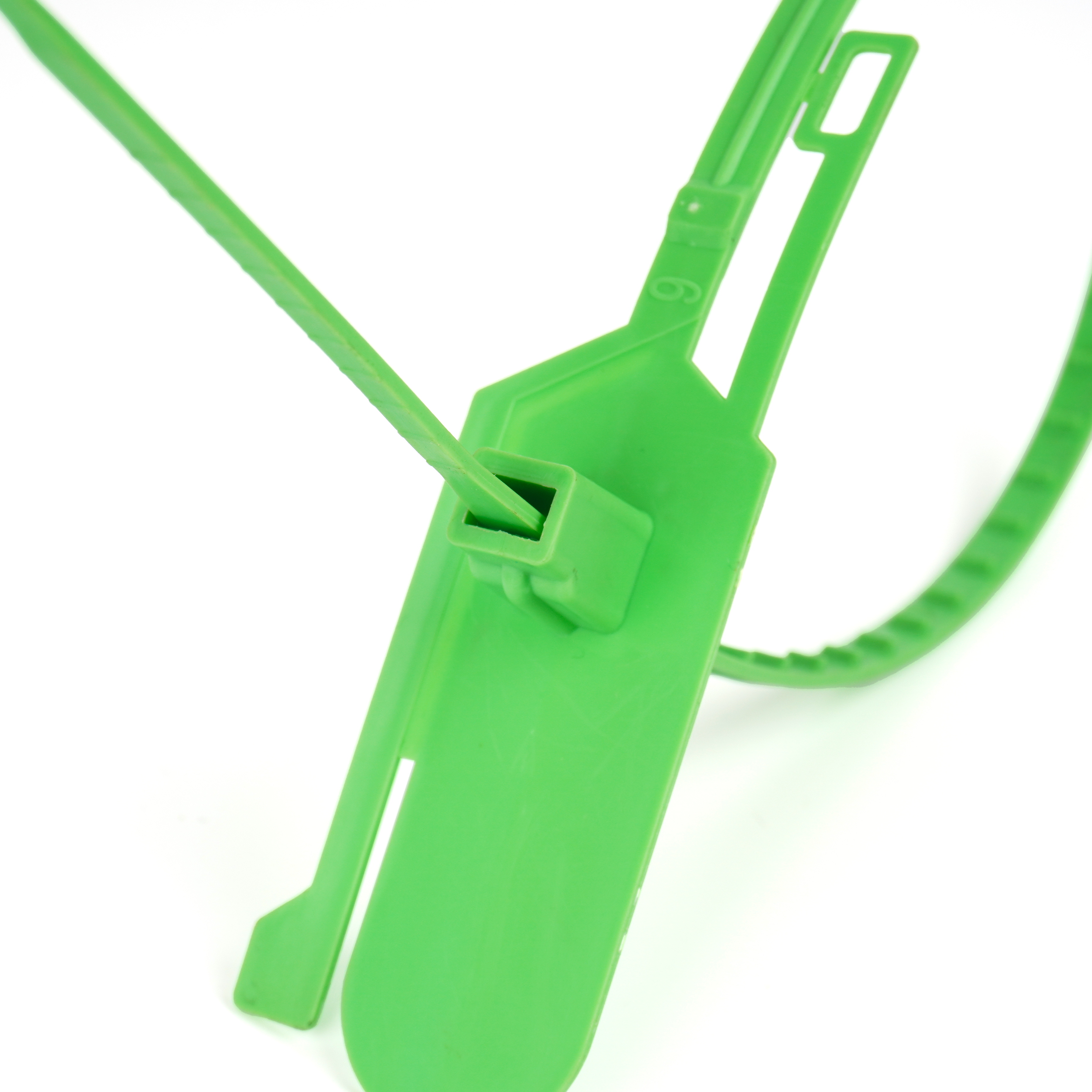 Fechadura de plástico de alta segurança OYPS112 para portas de contêiner alfandegário de correio