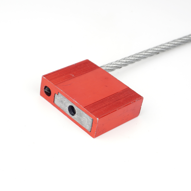 OY-CS104 Vedação de cabo à prova de adulteração de metal Puxe bem a liga de alumínio Vedação de cabo de transporte Vedação de contêiner