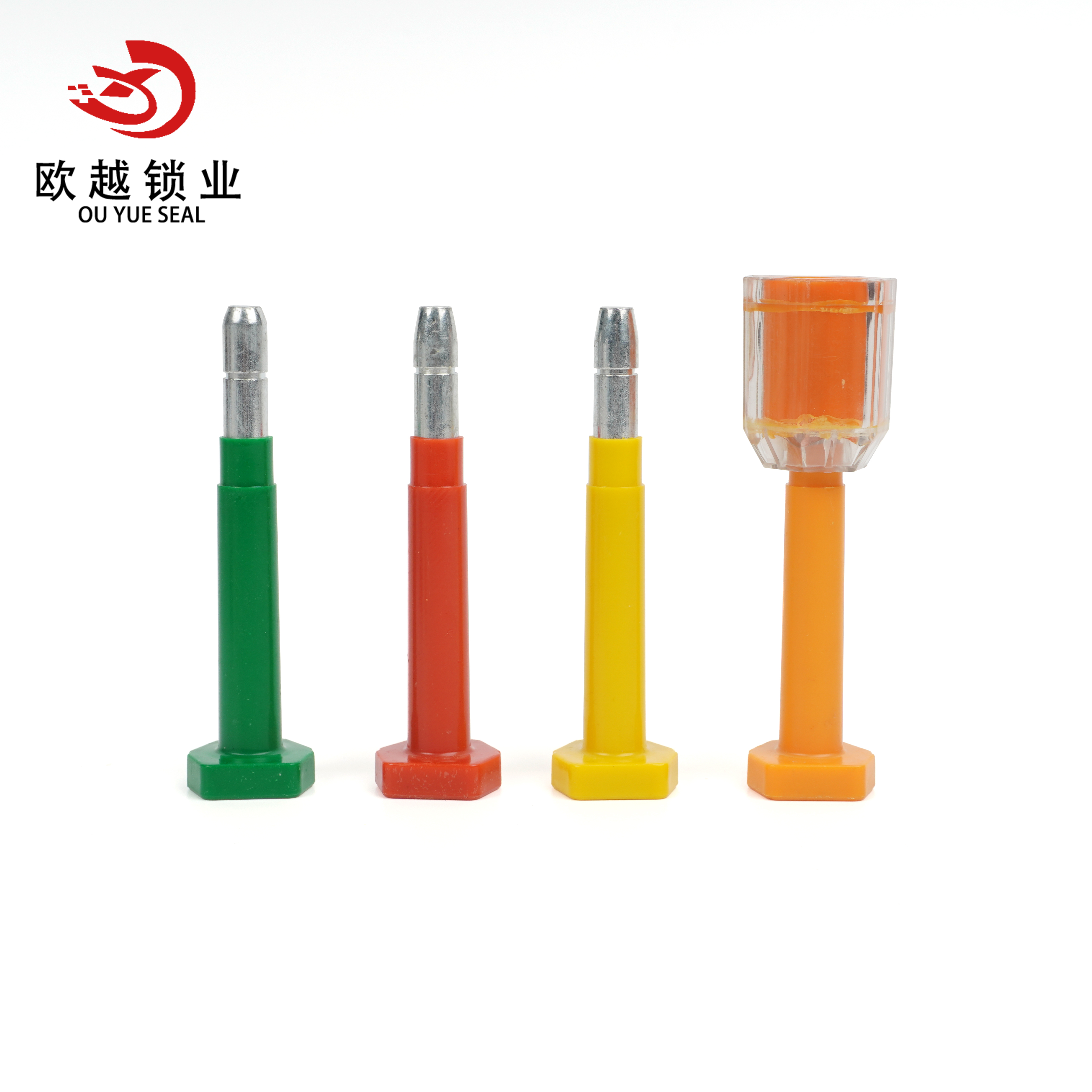 OY-BS107 Selos de segurança para caminhão Selo de travamento de contêiner de transporte Selo de carga