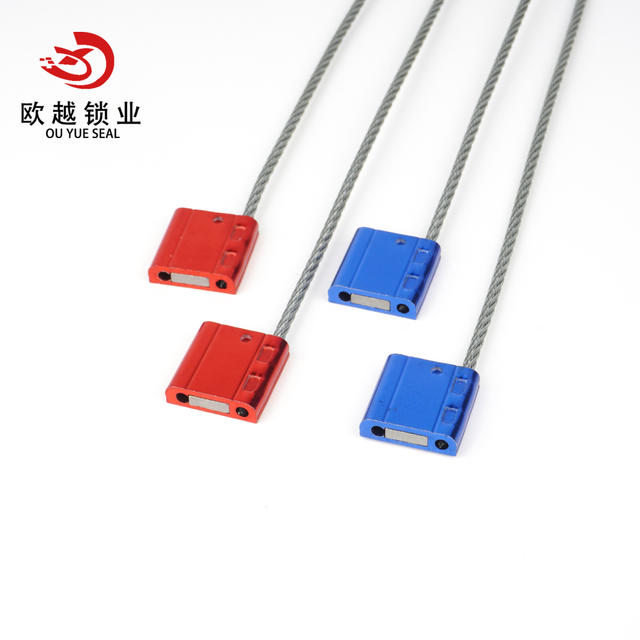 OY-CS108 Vedação de cabo de segurança personalizada à prova de adulteração Vedação de cabo de alta segurança