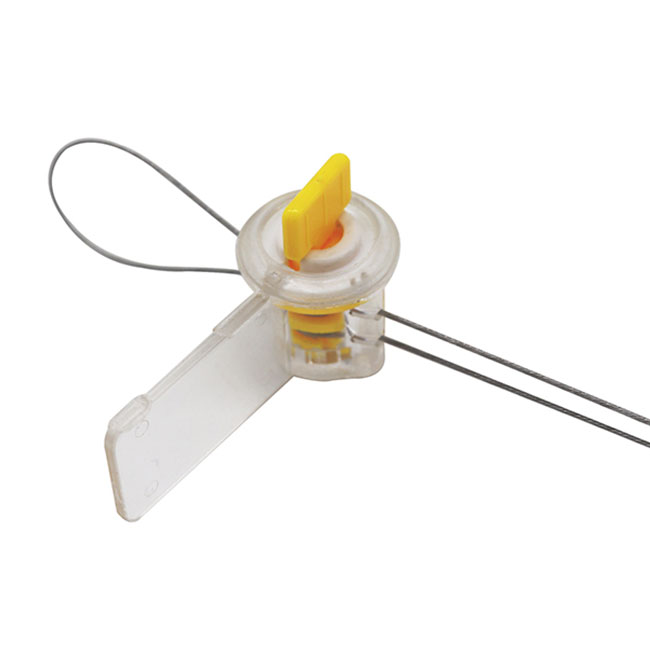 OY-MS106 Medidor de segurança elétrico à prova de adulteração descartável Twister Selo com fio