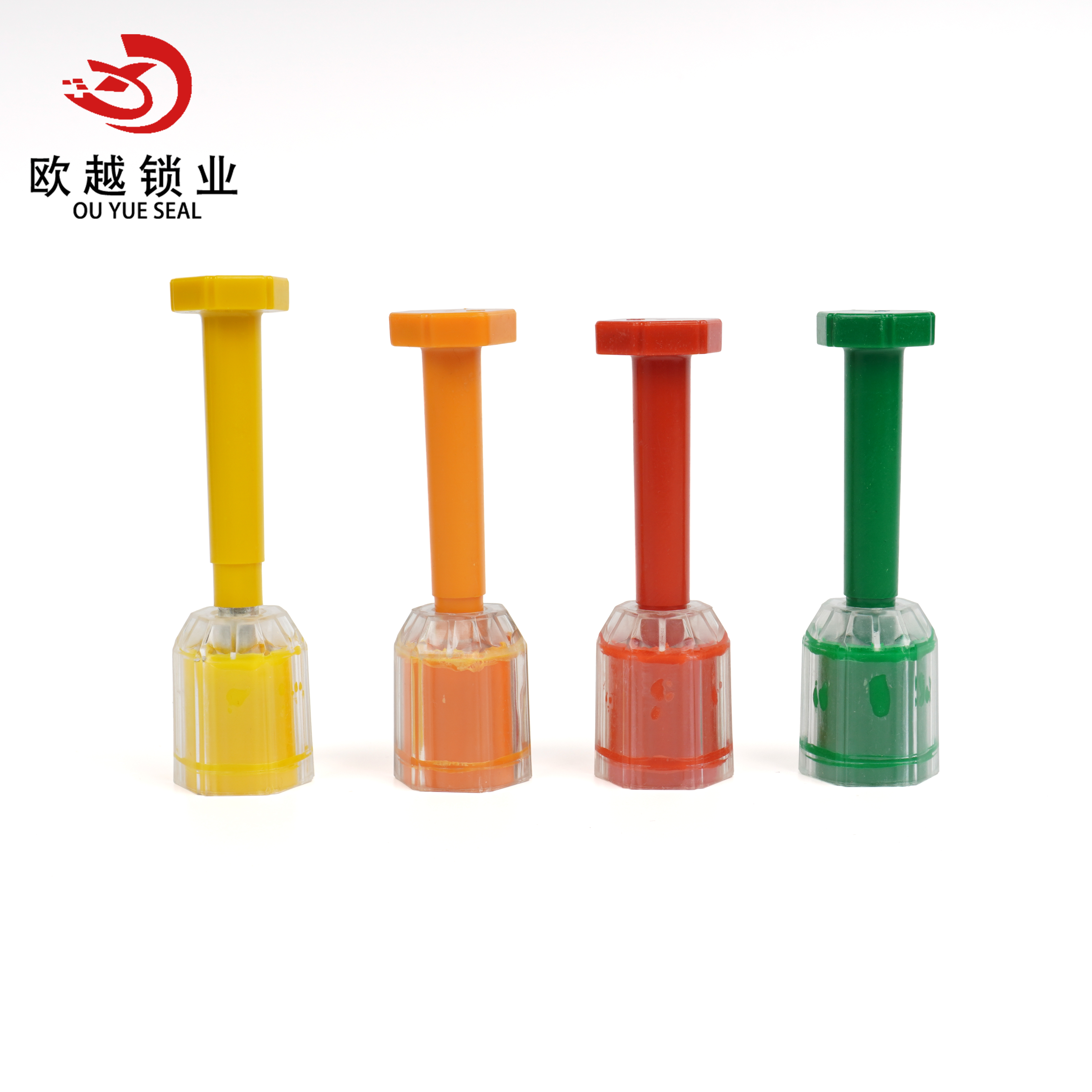 OY-BS107 Selos de segurança para caminhão Selo de travamento de contêiner de transporte Selo de carga