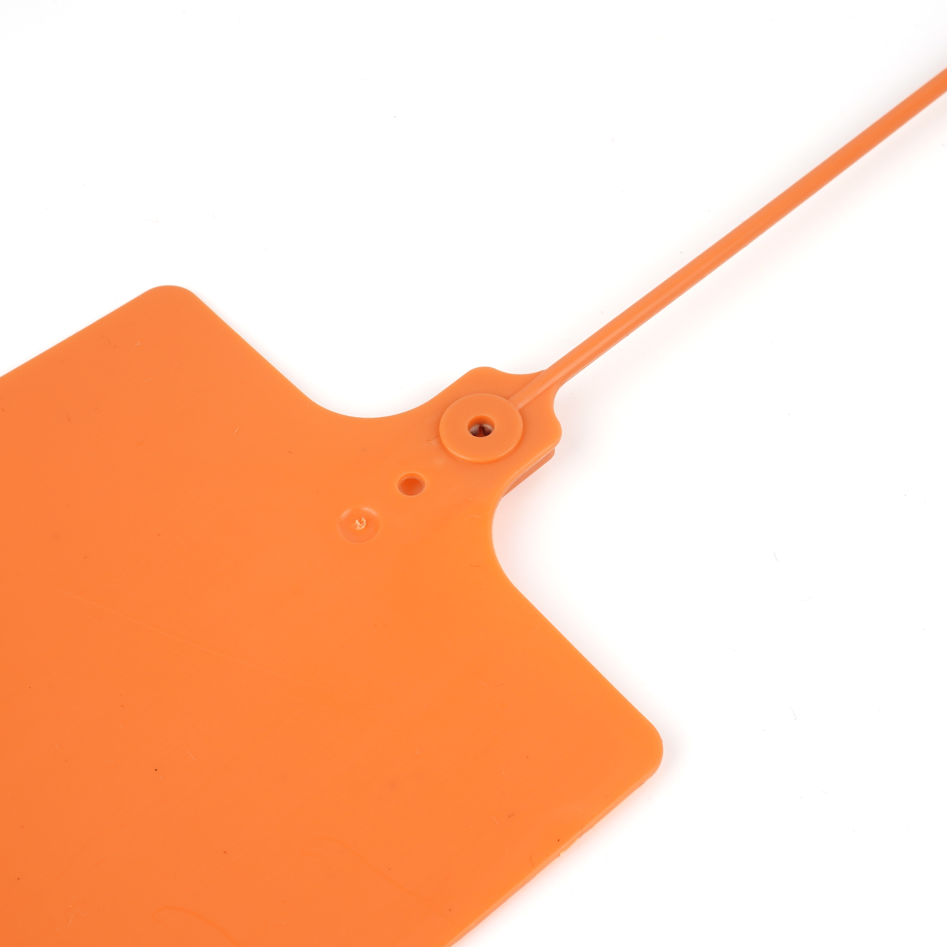 OY-PS108 Porta de recipiente de segurança com bandeira grande selo de plástico amostra grátis à prova de adulteração 