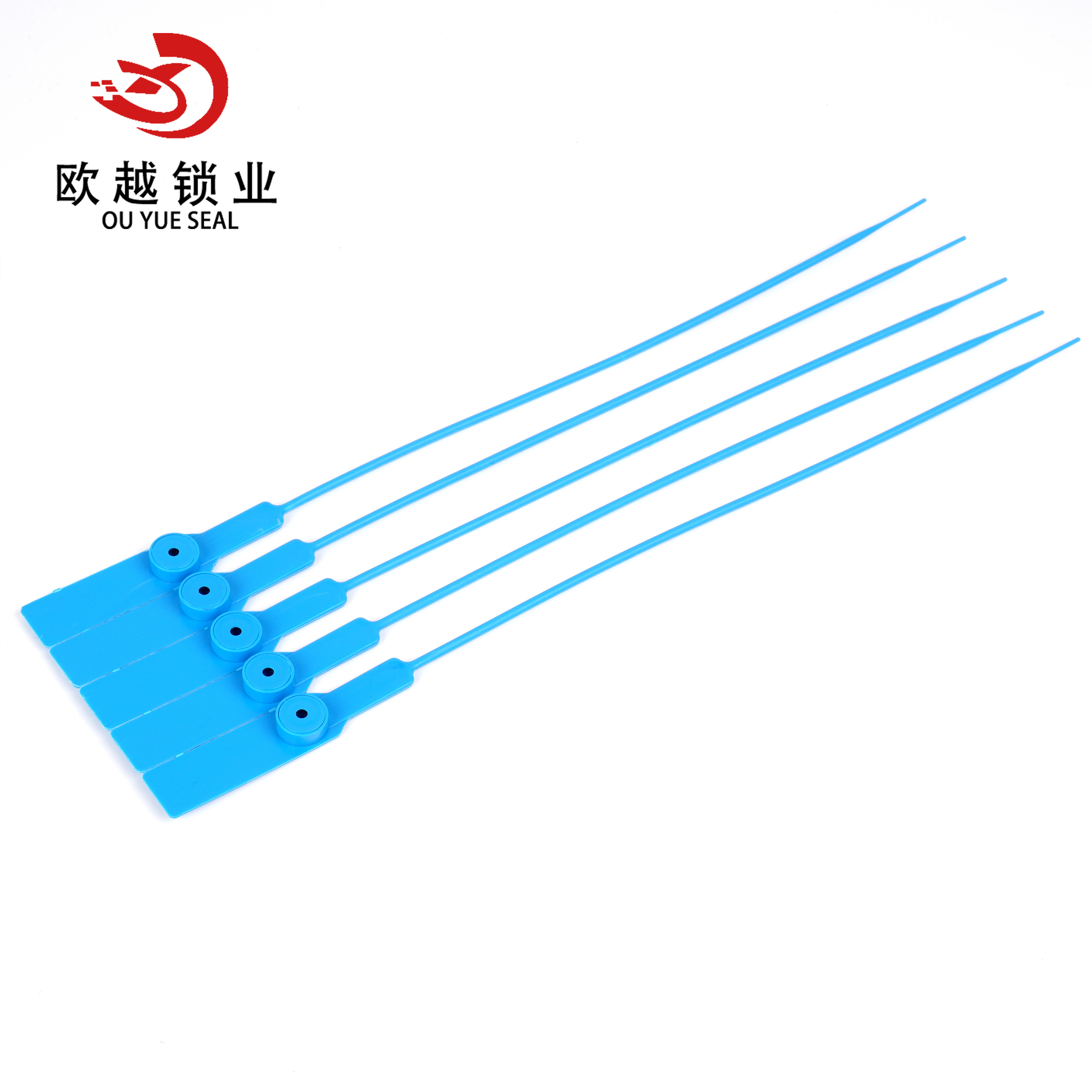  OY-PS102 Preço competitivo Braçadeiras de cabo de travamento automático Selo de segurança de plástico inviolável