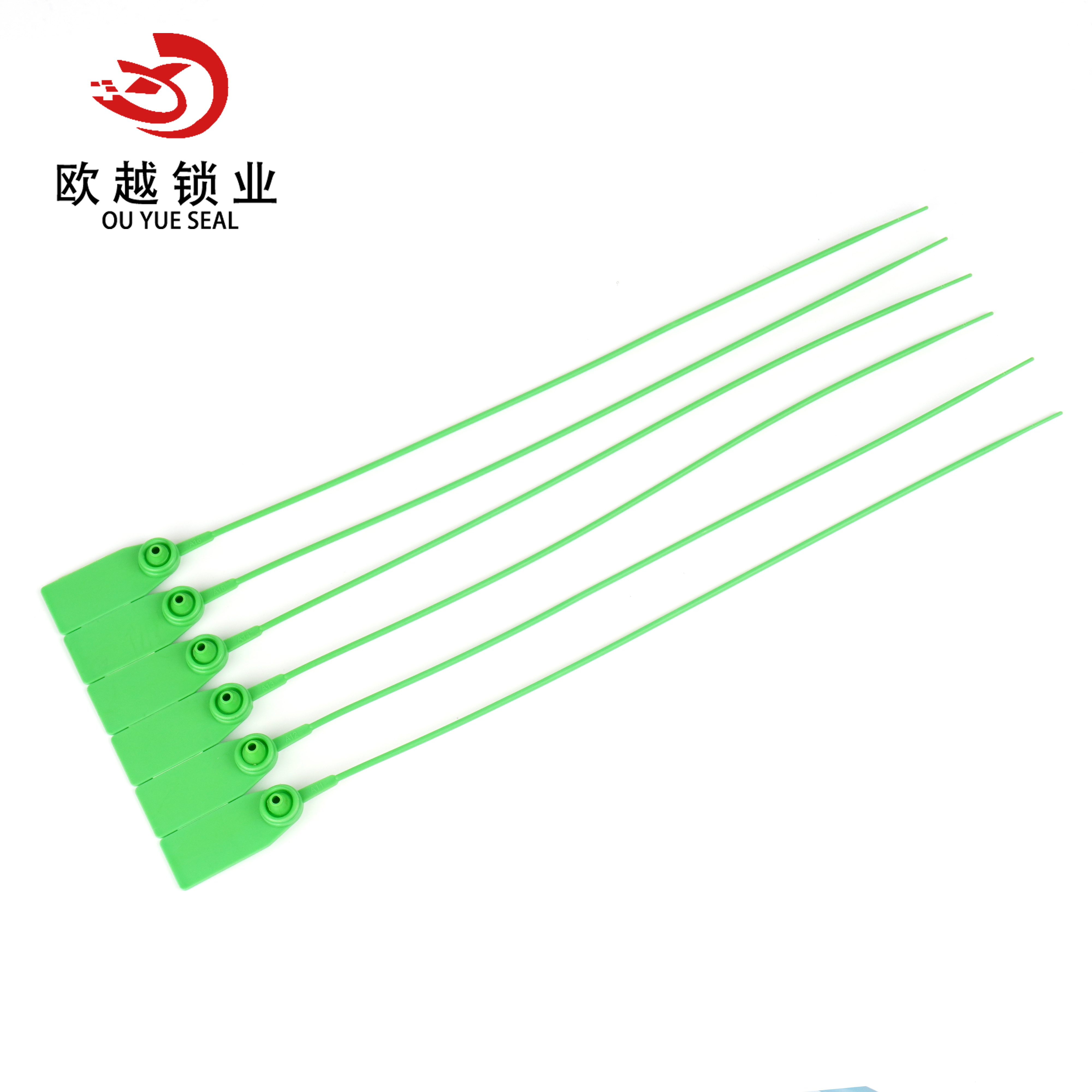 OYPS105 Inserção de metal de segurança destacável selo de plástico de segurança com impressão