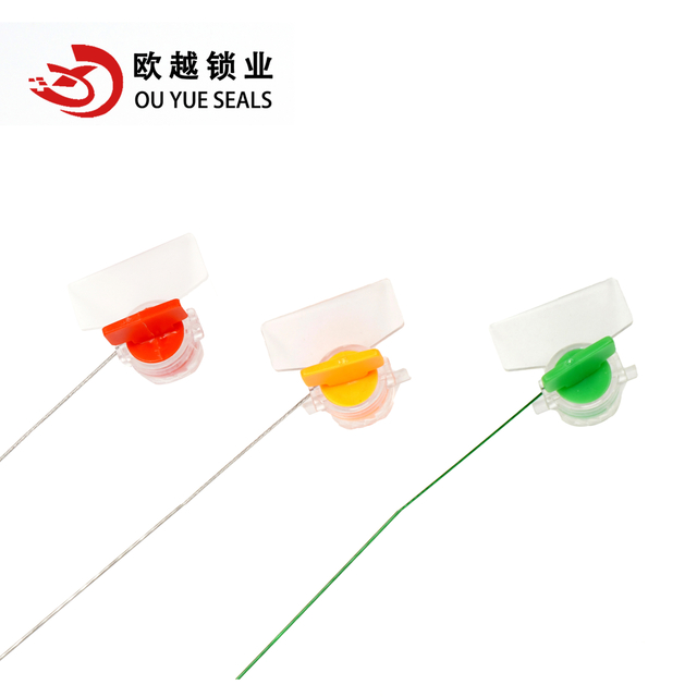  OY-MS102 Selo de medidor de plástico com fio e selo de chumbo de alumínio do medidor