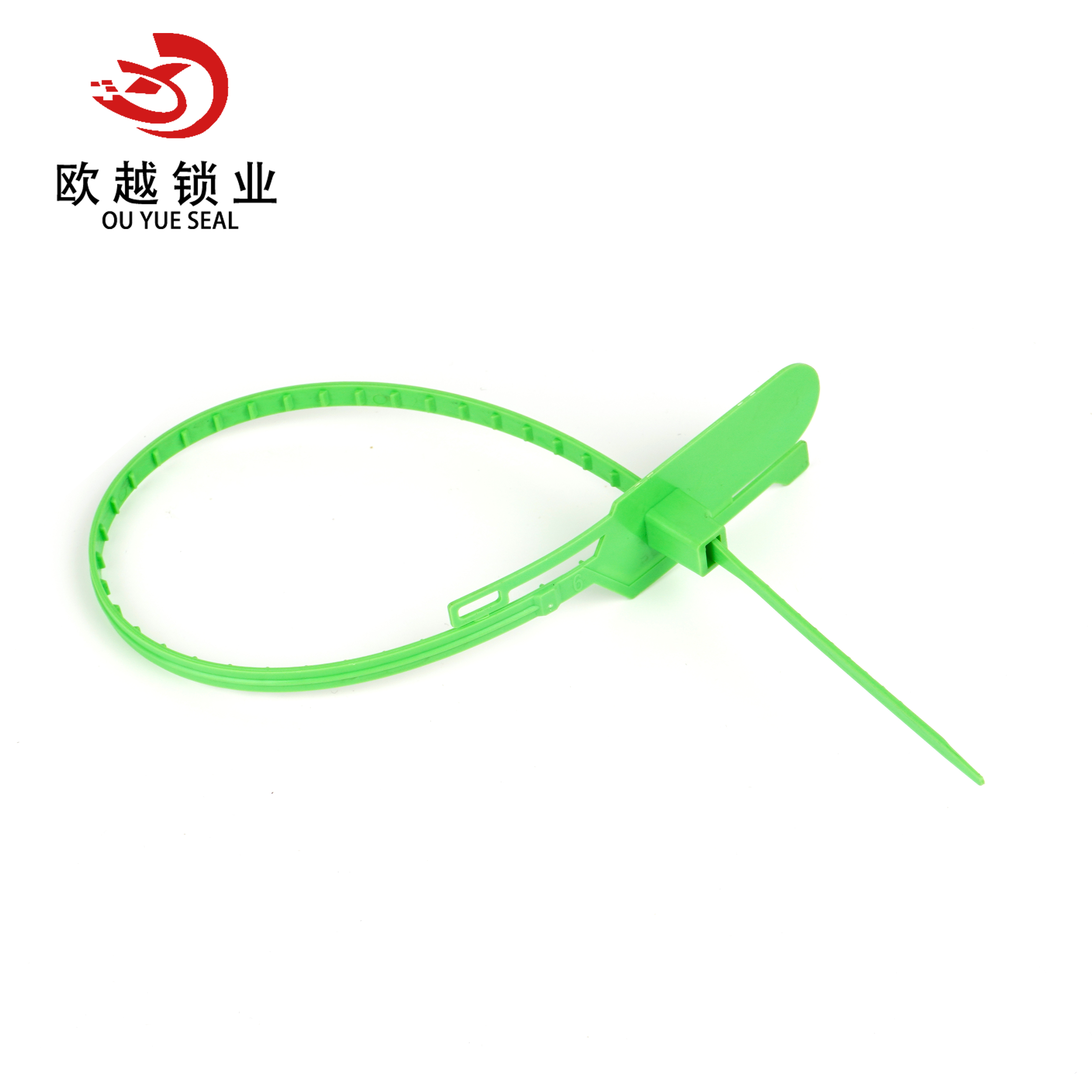 OY-PS112 Selos plásticos de segurança impressos personalizados à prova de adulteração destacáveis ​​de alta qualidade