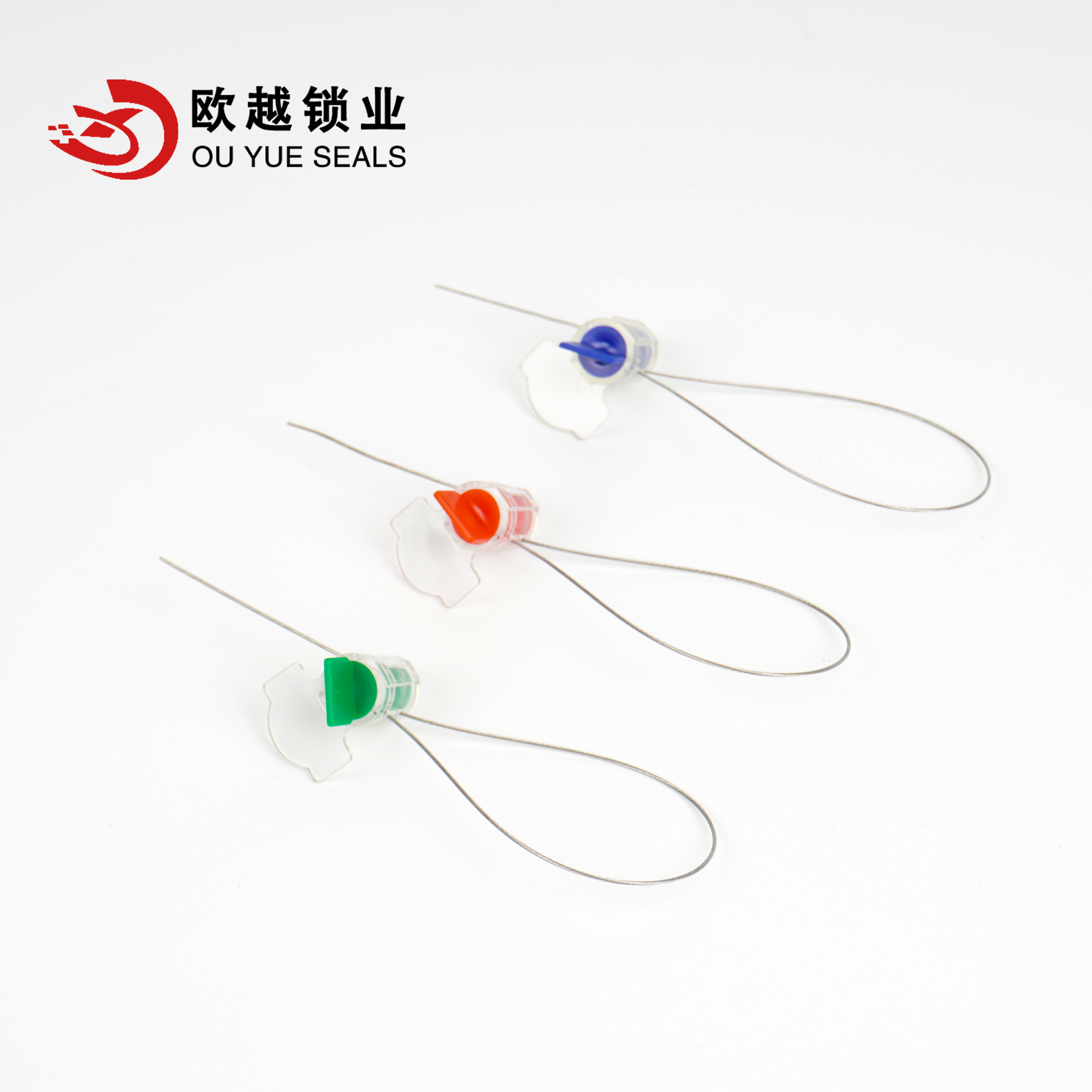 OY-MS101 Selos de medidor de segurança de plástico elétrico de uso único para medidor de gás de água